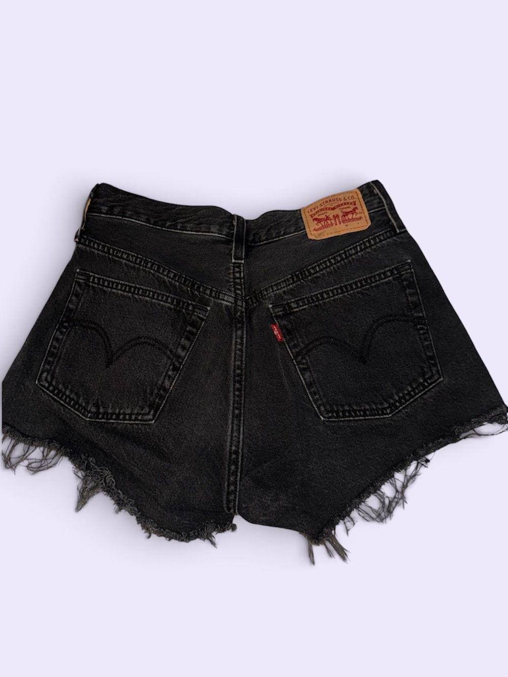 Levi's Black 501 Shorts